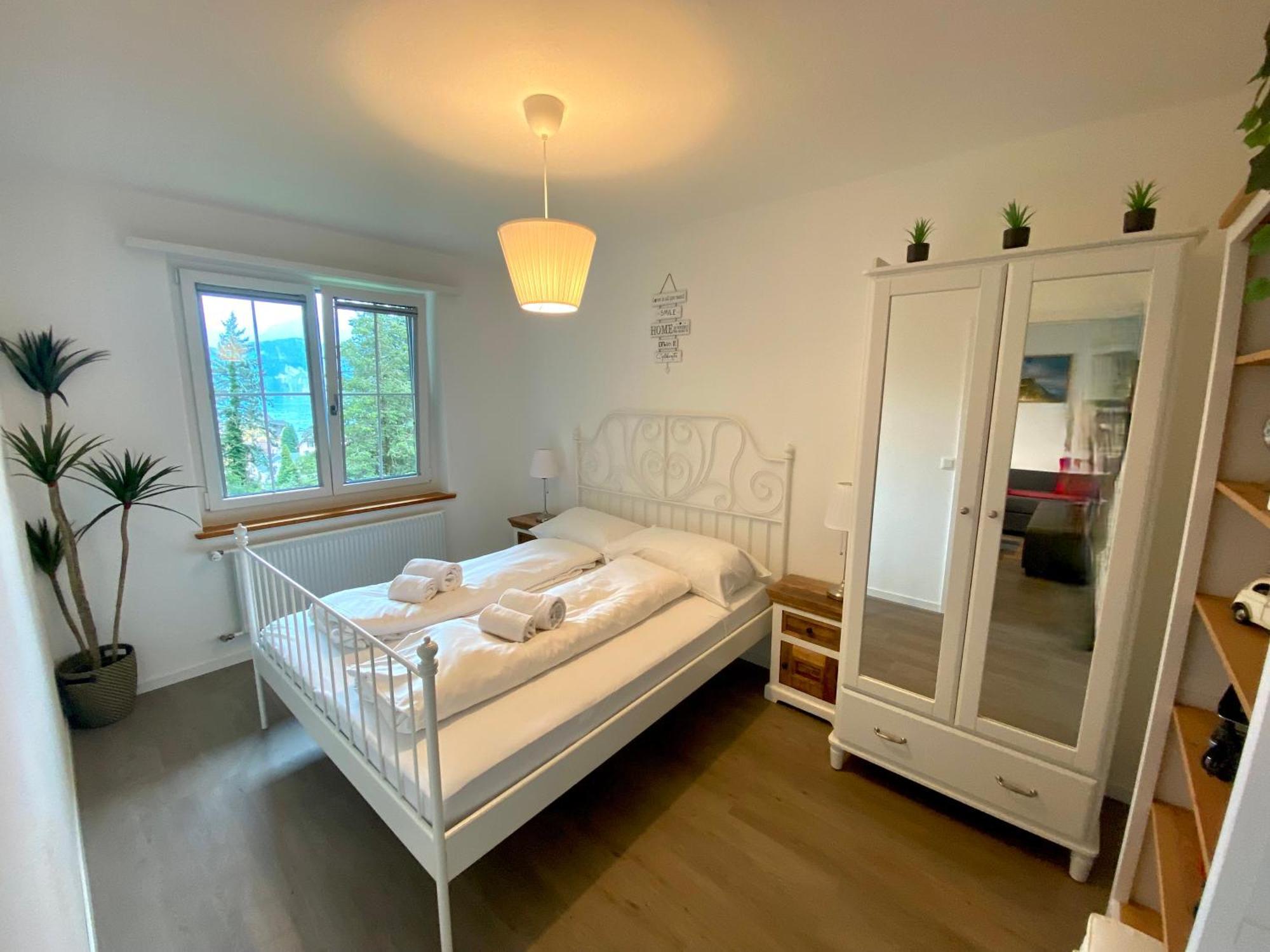 Beautiful Flat With Nice Lake And Mountain Views Weggis Eksteriør billede